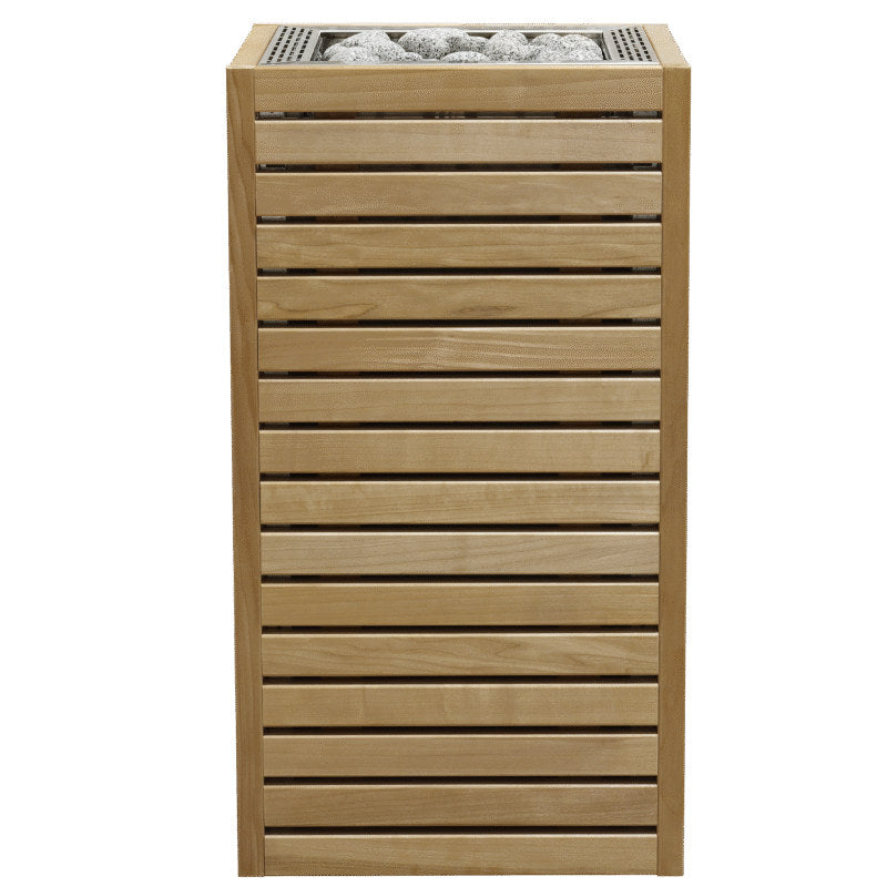 HUUM CORE 9 in thermo-aspen wood, stainless trim, included in this package