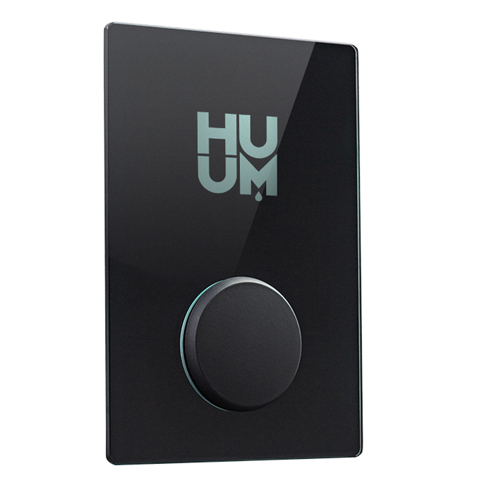 HUUM UKU Wi-Fi sauna heater control, black glass panel