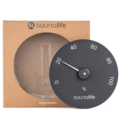 SaunaLife Designer Sauna Thermometer and Hygrometer, view 9