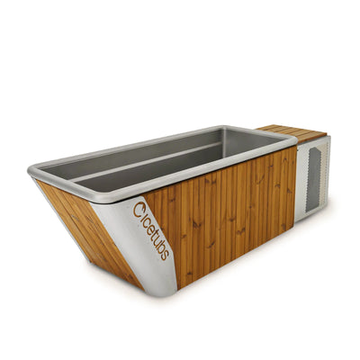 Icetubs IceBath Thermowood & Stainless Steel Cold Plunge Tub