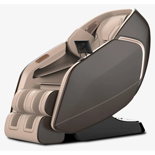 Beige angle view of the Kahuna Dios 7300 Massage Chair (DO-7300) – full body massage chair