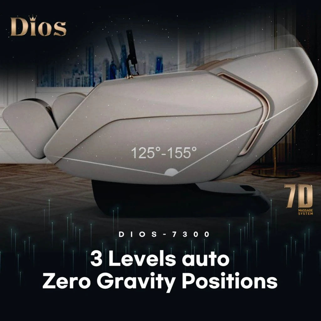 3-level auto zero gravity positions of the Kahuna Dios 7300 Massage Chair (DO-7300) – full body massage chair