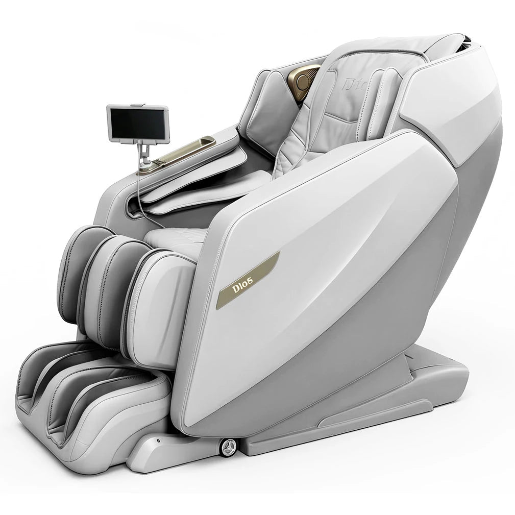 Gray angle view of the Kahuna Dios Flexa Massage Chair (DIOSFlexa) – full body massage chair