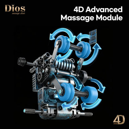 Zero gravity position of the Kahuna Dios Flexa Massage Chair (DIOSFlexa) – full body massage chair
