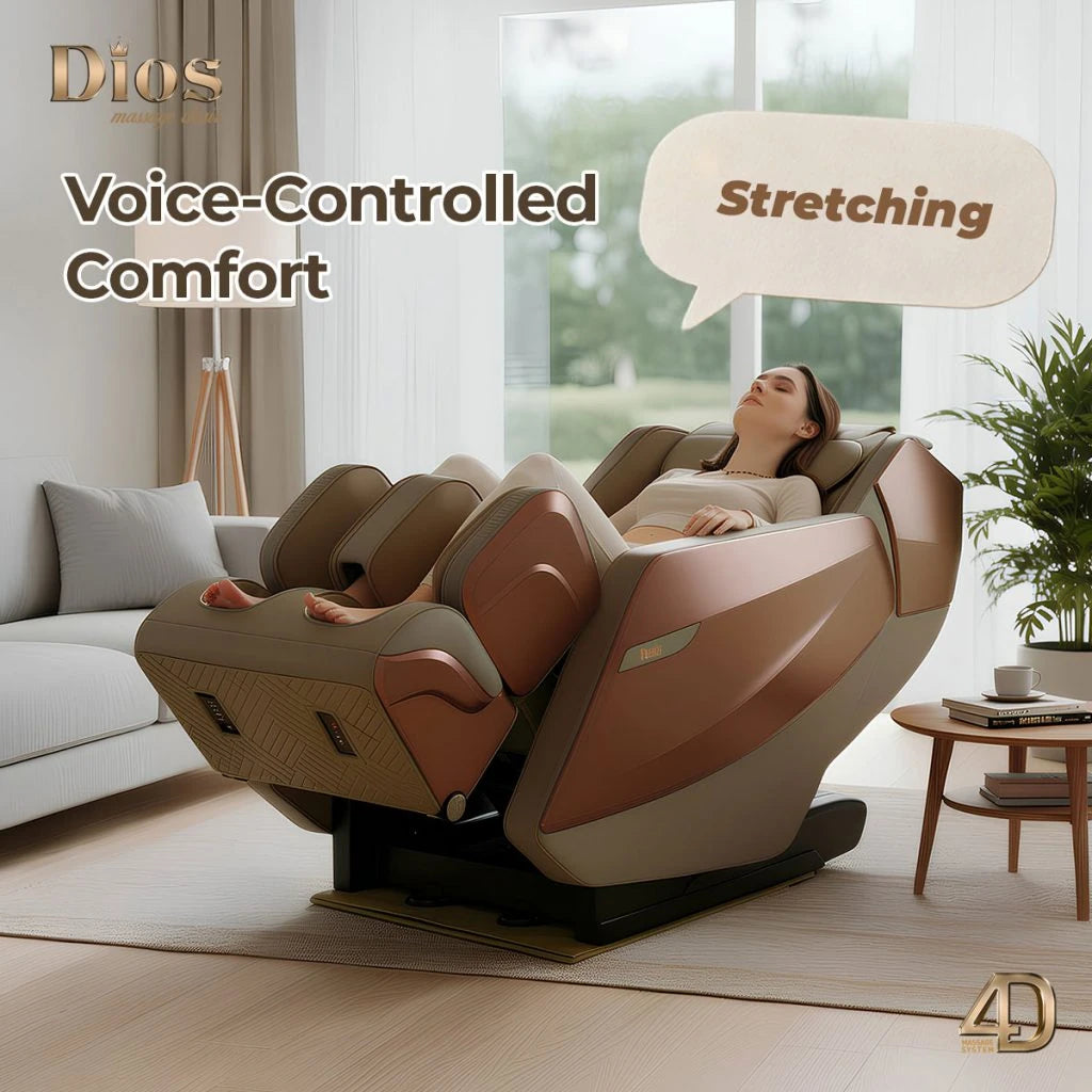 Calf massage detail of the Kahuna Dios Flexa Massage Chair (DIOSFlexa) – full body massage chair