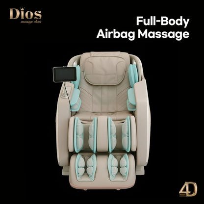 Airbag compression system of the Kahuna Dios Flexa Massage Chair (DIOSFlexa) – full body massage chair