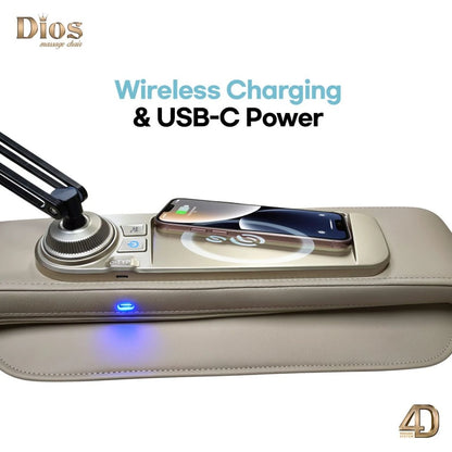 Voice control feature of the Kahuna Dios Flexa Massage Chair (DIOSFlexa) – full body massage chair