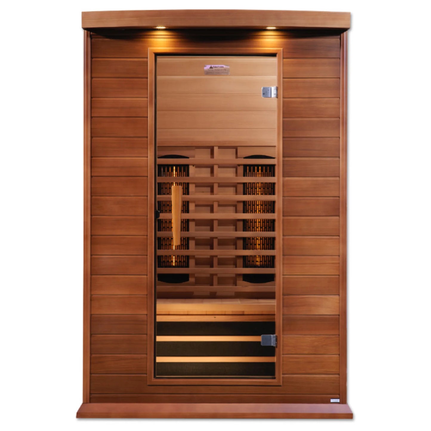 Product view of the Maxxus 2-Person Full Spectrum Near Zero EMF FAR Infrared Sauna (MX-M206-01-FS CED) – full spectrum infrared sauna