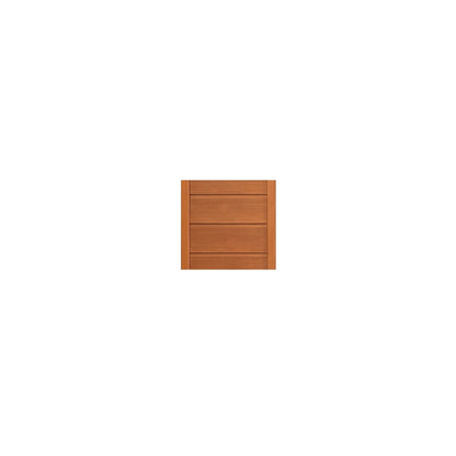 Front view of the Maxxus 3-Person Corner Low EMF FAR Infrared Sauna (MX-K356-01 CED) – low EMF infrared sauna