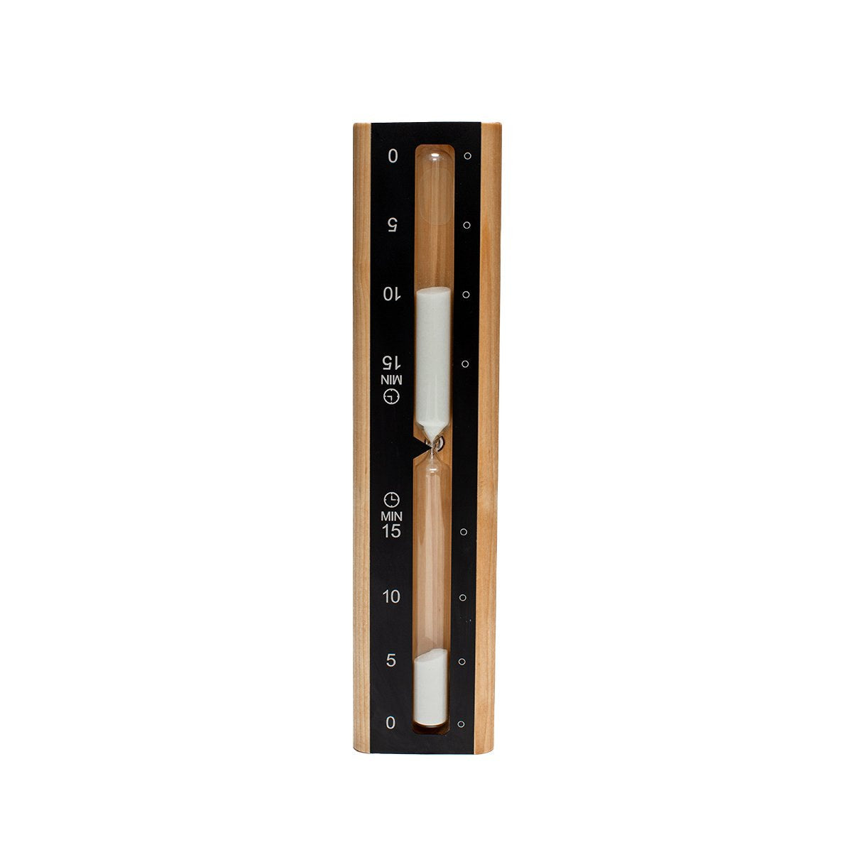 Narvi Sand Timer, 15 Minute, exterior 3/4 front
