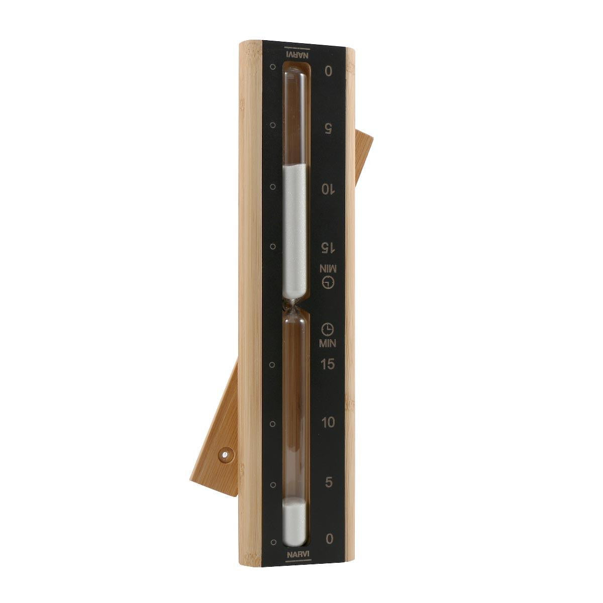 Narvi Sand Timer, 15 Minute, front elevation