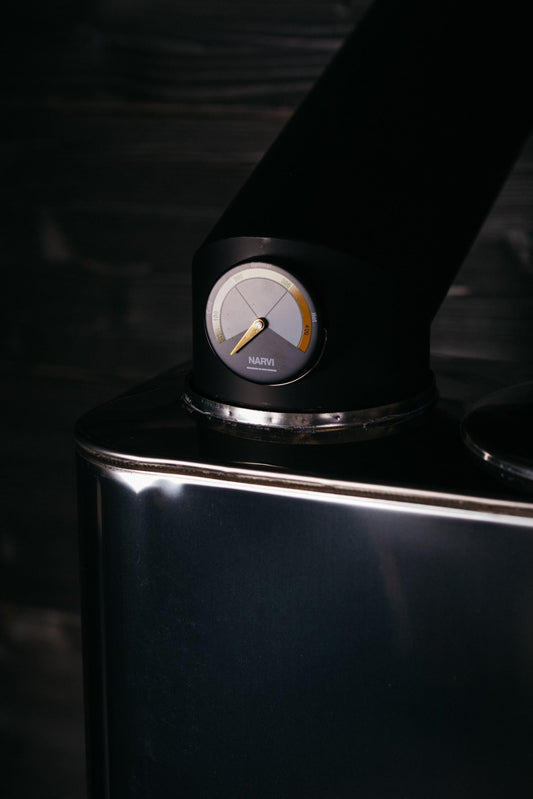 Narvi Thermometer, Fahrenheit, installed