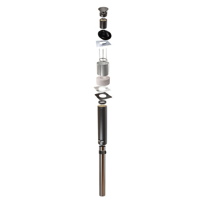 Narvi Flue 15 Sauna Chimney Kit, exploded parts diagram