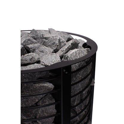 Narvi Inari Wood-Burning Sauna Stove with Stone Cage, detail