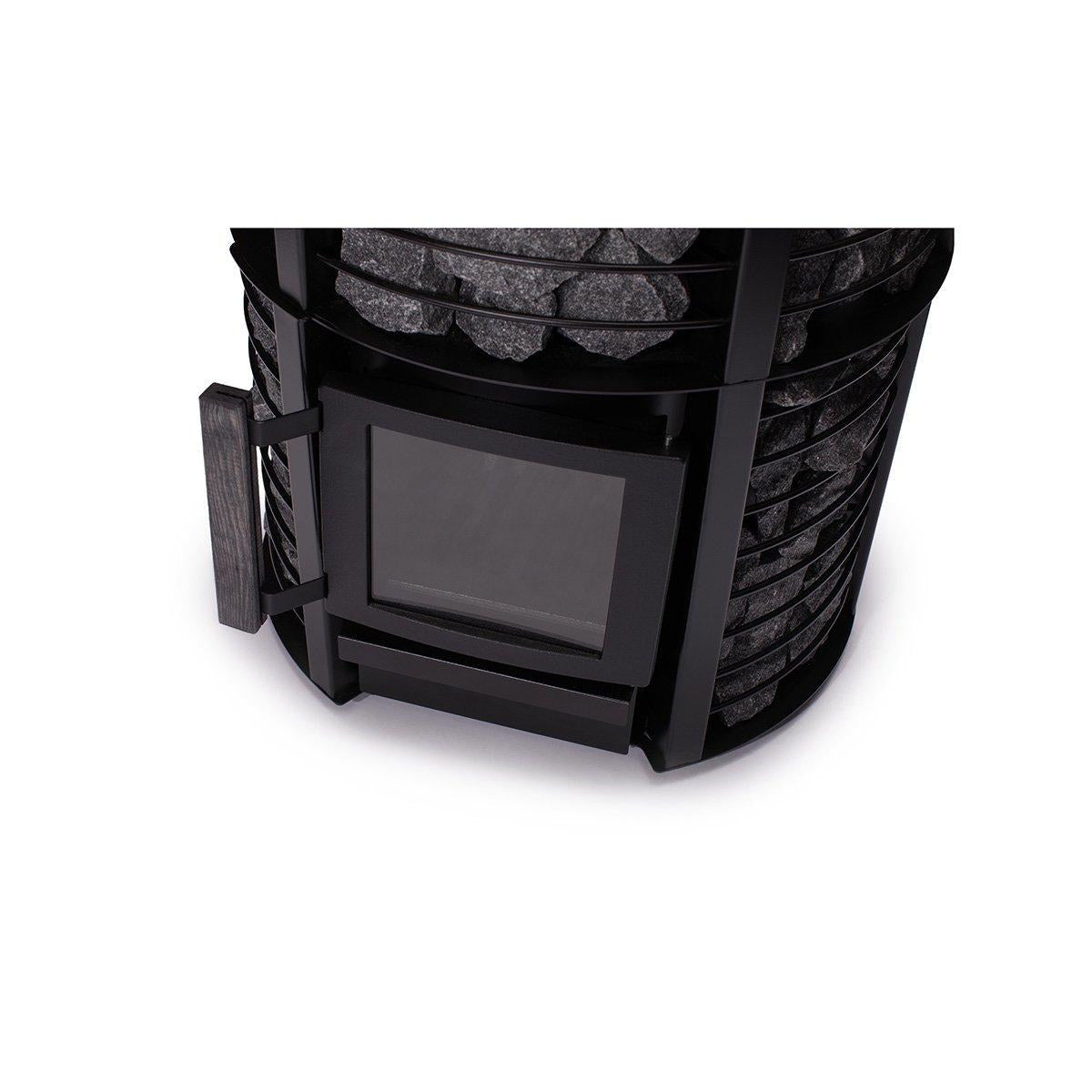 Narvi Inari Plus Wood-Burning Sauna Stove with Lower Stone Cage, detail