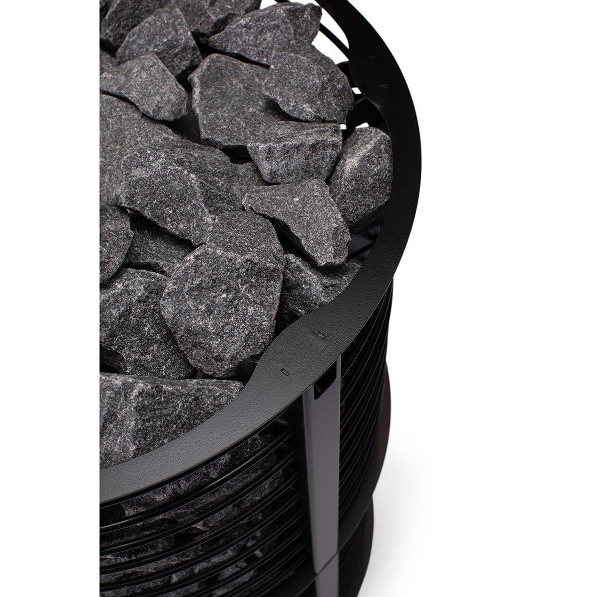 Narvi Inari Plus Wood-Burning Sauna Stove with Lower Stone Cage, detail 2
