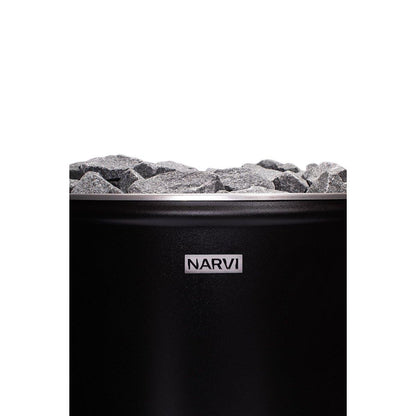 Narvi Luosto Wood-Burning Sauna Stove, studio product shot 2