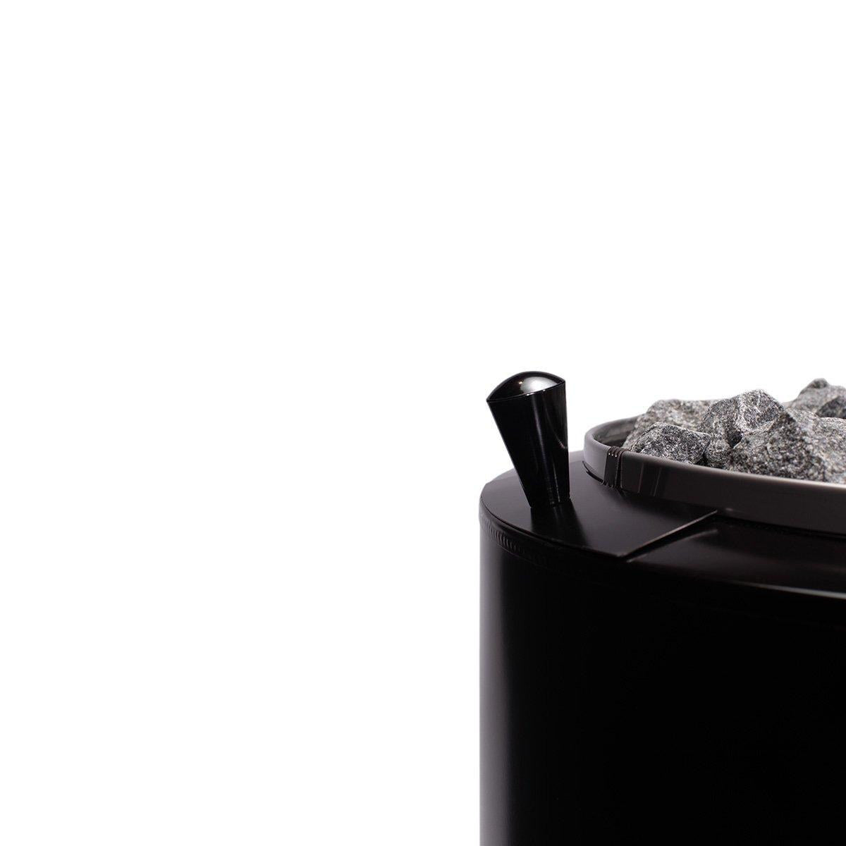Narvi Luosto VS Wood-Burning Sauna Stove with 30 L Water Tank, studio product shot