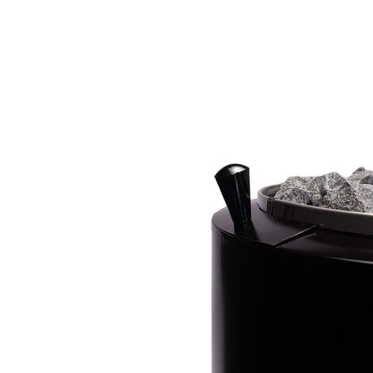 Narvi Luosto VS Wood-Burning Sauna Stove with 30 L Water Tank, studio product shot