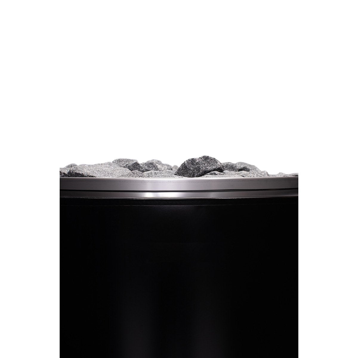 Narvi Luosto VS Wood-Burning Sauna Stove with 30 L Water Tank, exterior 3/4, alternate angle