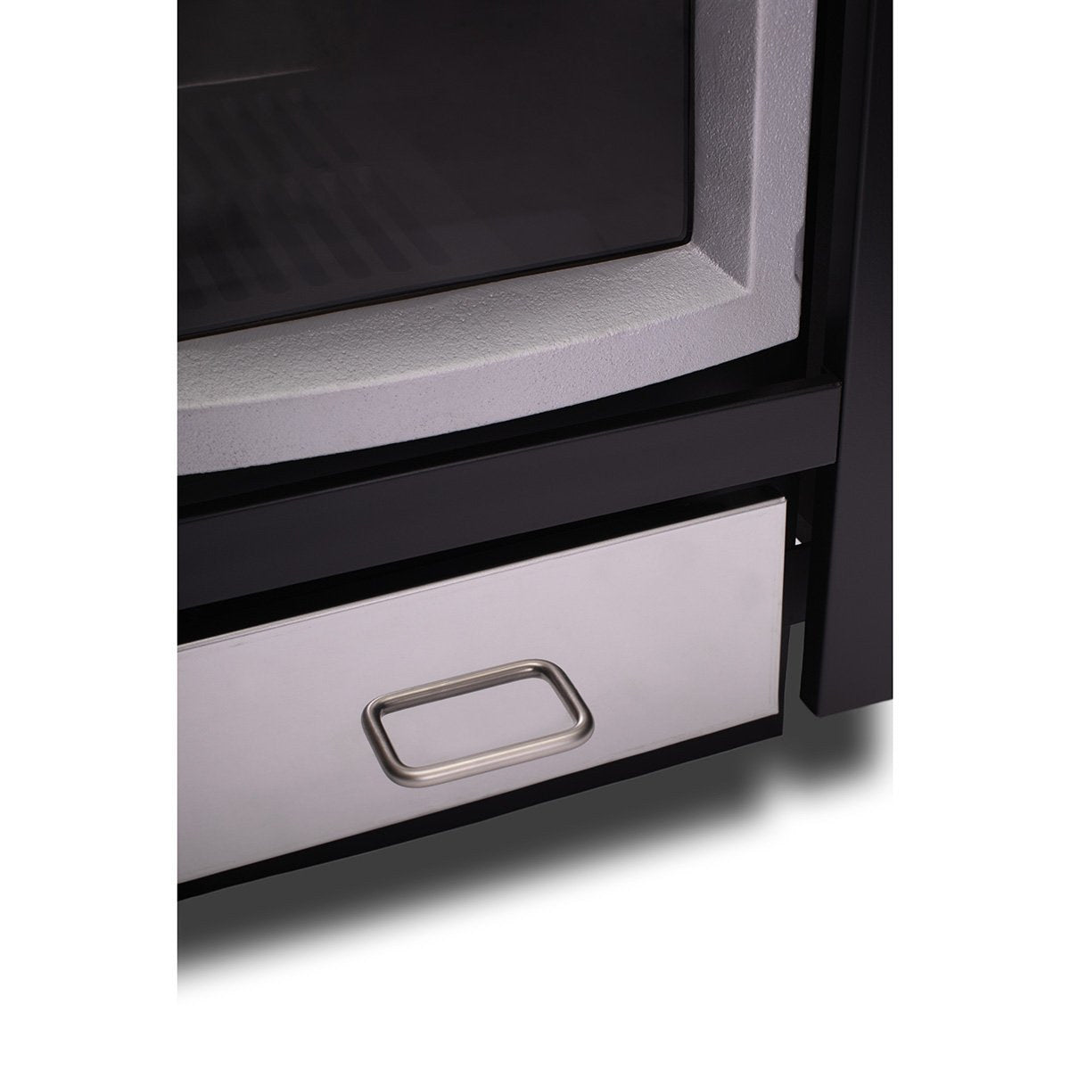Narvi 30 Wood-Burning Sauna Stove, exterior 3/4, alternate angle