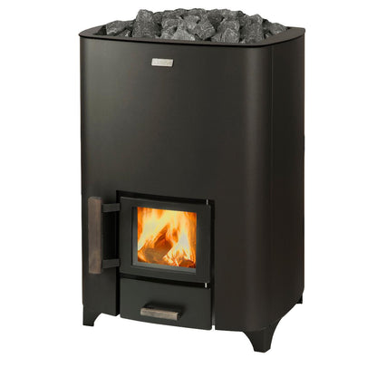 Narvi NC 16 Wood-Burning Sauna Stove, studio product shot