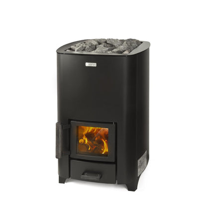 Narvi NC 24 Wood-Burning Sauna Stove, studio product shot 2