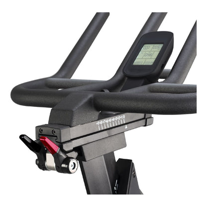 Power Plate REV handlebars with the LED display and the two levers under the handlebar mount