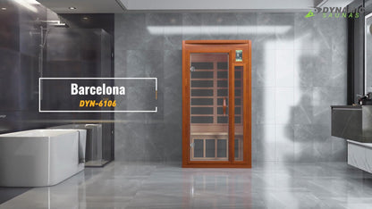 Dynamic Barcelona infrared sauna, video by Dynamic Saunas