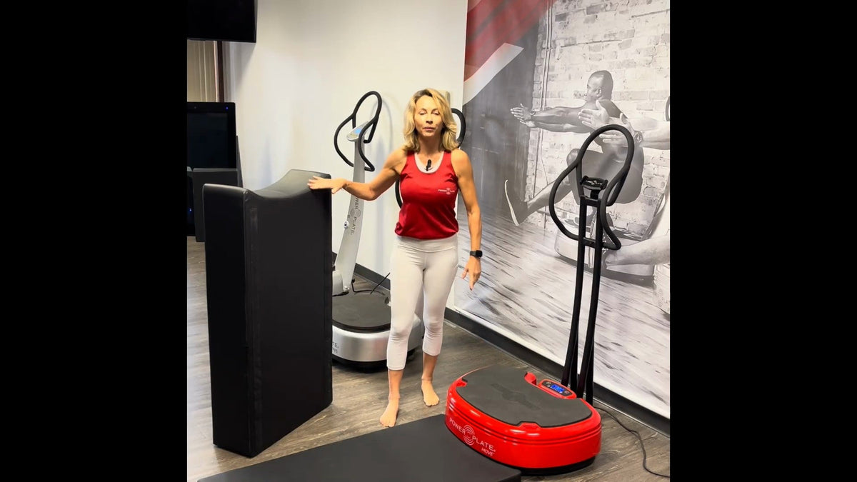 Power Plate Deluxe Support Cushion, video by Power Plate