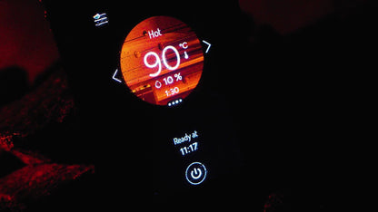 Harvia Fenix sauna control panel, video by Harvia