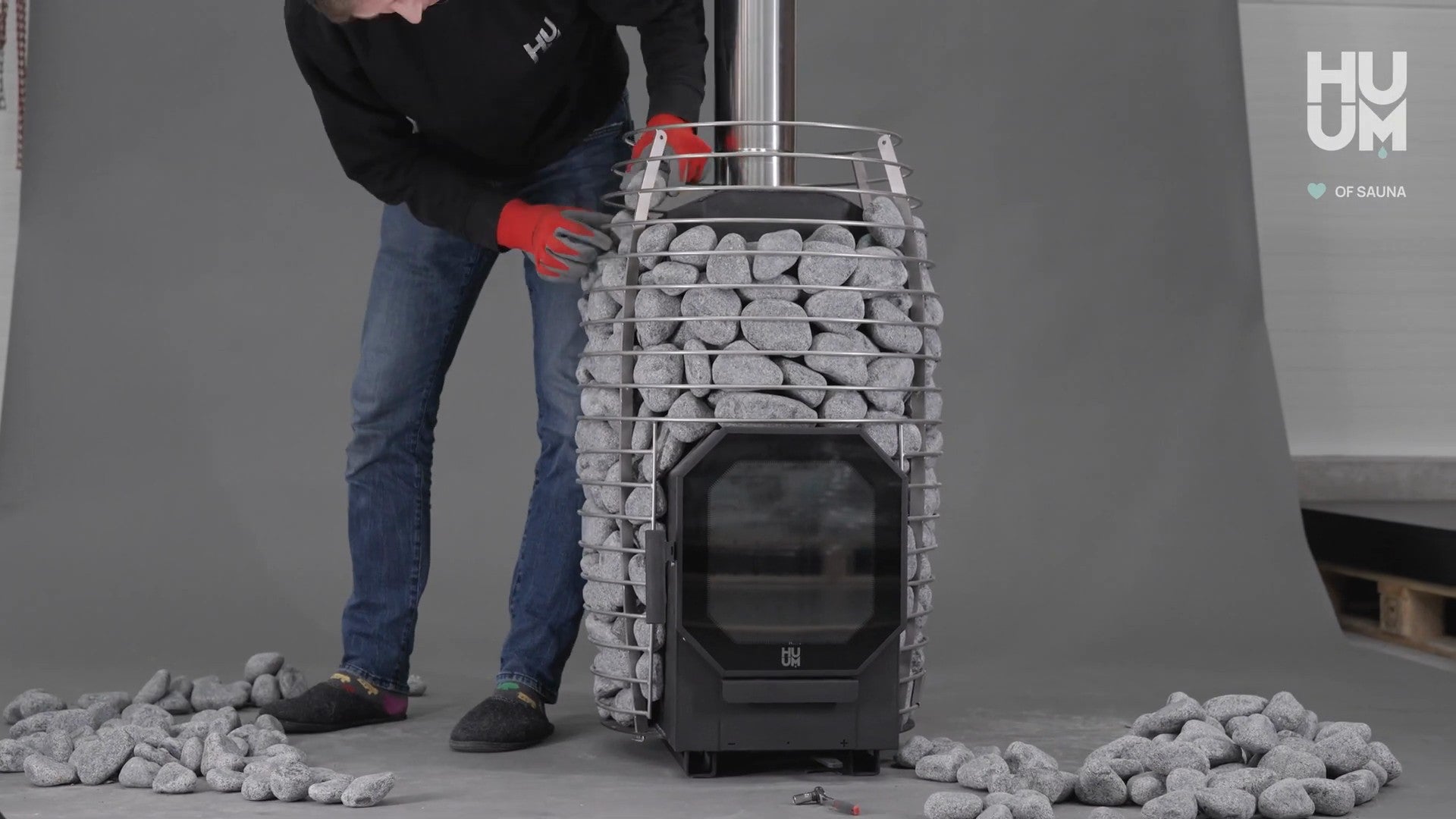 HUUM HIVE Flow setting up, video by HUUM