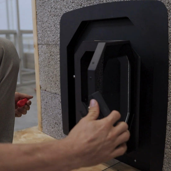 HUUM HIVE Flow LS and mounting collar installation, video by HUUM