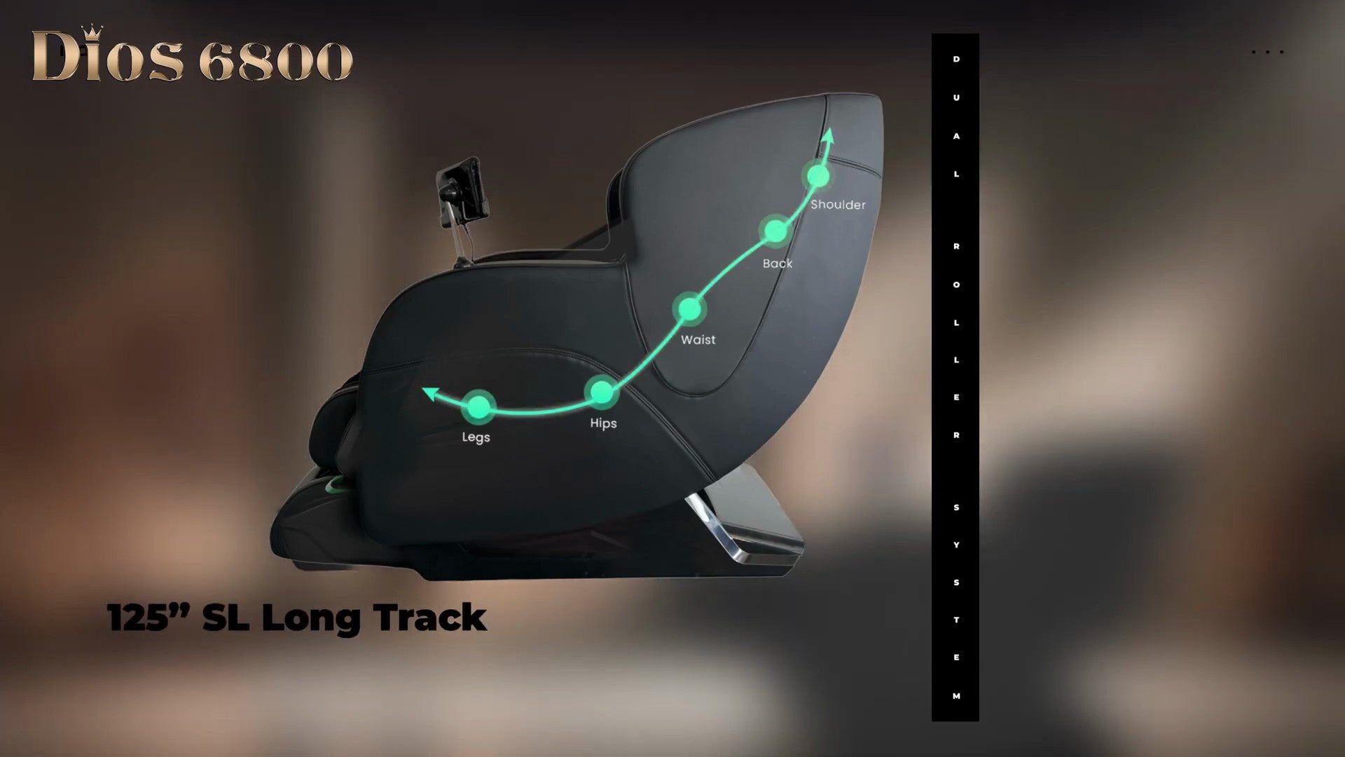 Kahuna DIOS 6800 massage chair, video by Kahuna