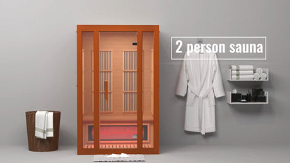 Maxxus Aspen infrared sauna, video by Maxxus Saunas