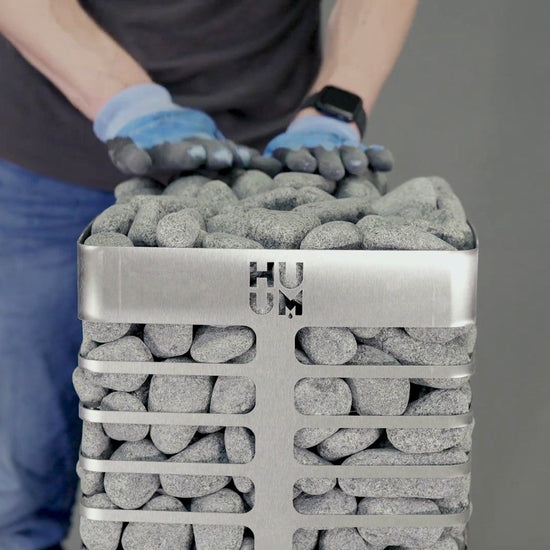 HUUM STEEL stone placement, video by HUUM
