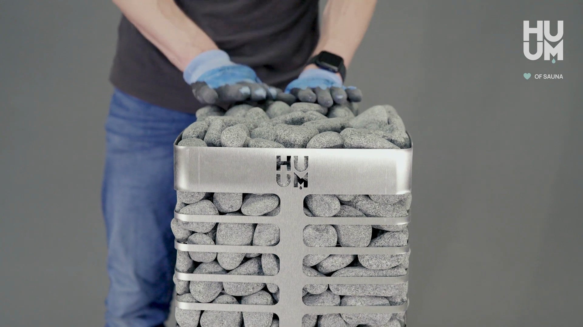 HUUM STEEL stone placement, video by HUUM