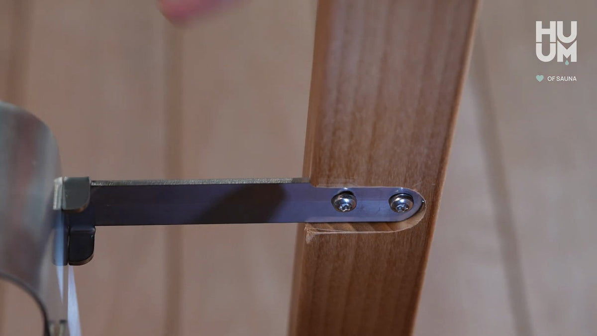 HUUM STEEL safety railing installation, video by HUUM