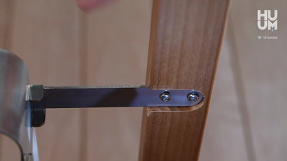 HUUM STEEL safety railing installation, video by HUUM