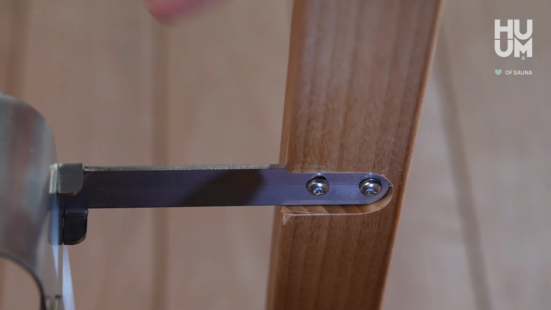HUUM STEEL safety railing installation, video by HUUM