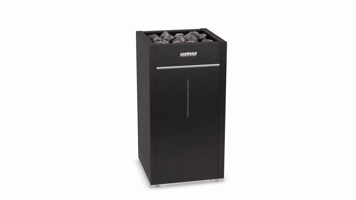 Harvia Virta electric sauna heater, video by Harvia