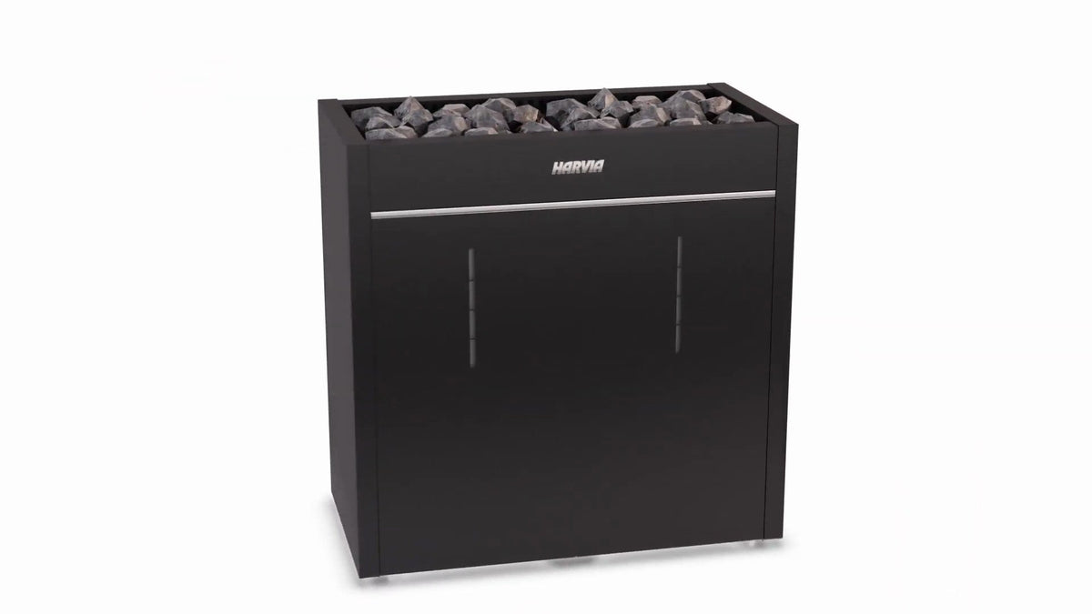 Harvia Virta Pro electric sauna heater, video by Harvia