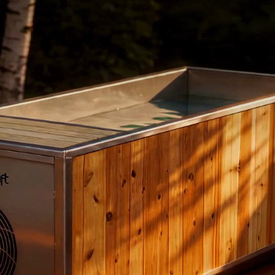 Dundalk LeisureCraft The Flow cedar cold plunge, product video