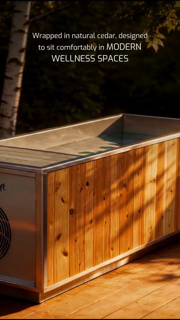Dundalk LeisureCraft The Flow cedar cold plunge, product video