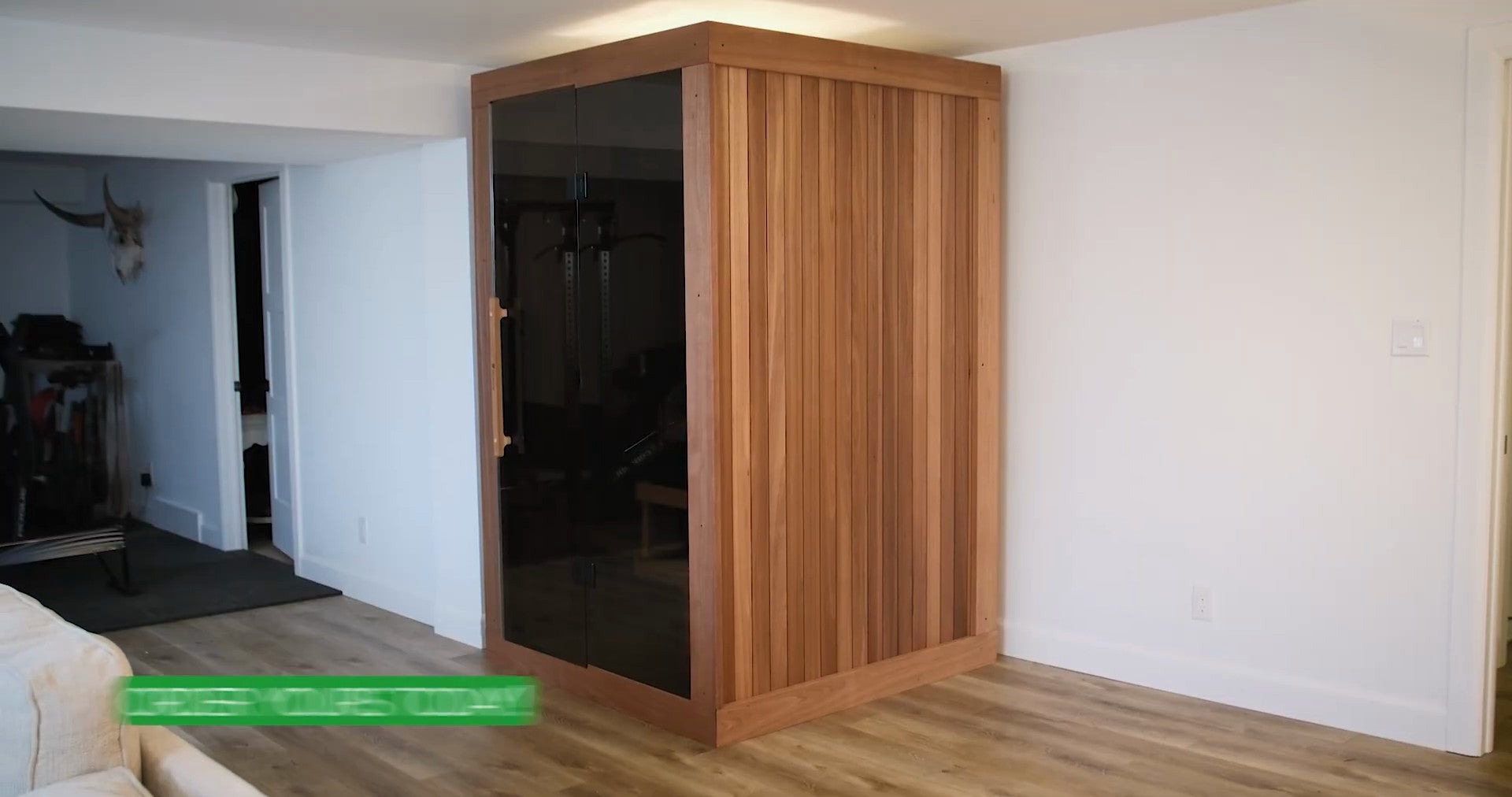 Dundalk LeisureCraft CT Element Nook 2-person indoor sauna, product video