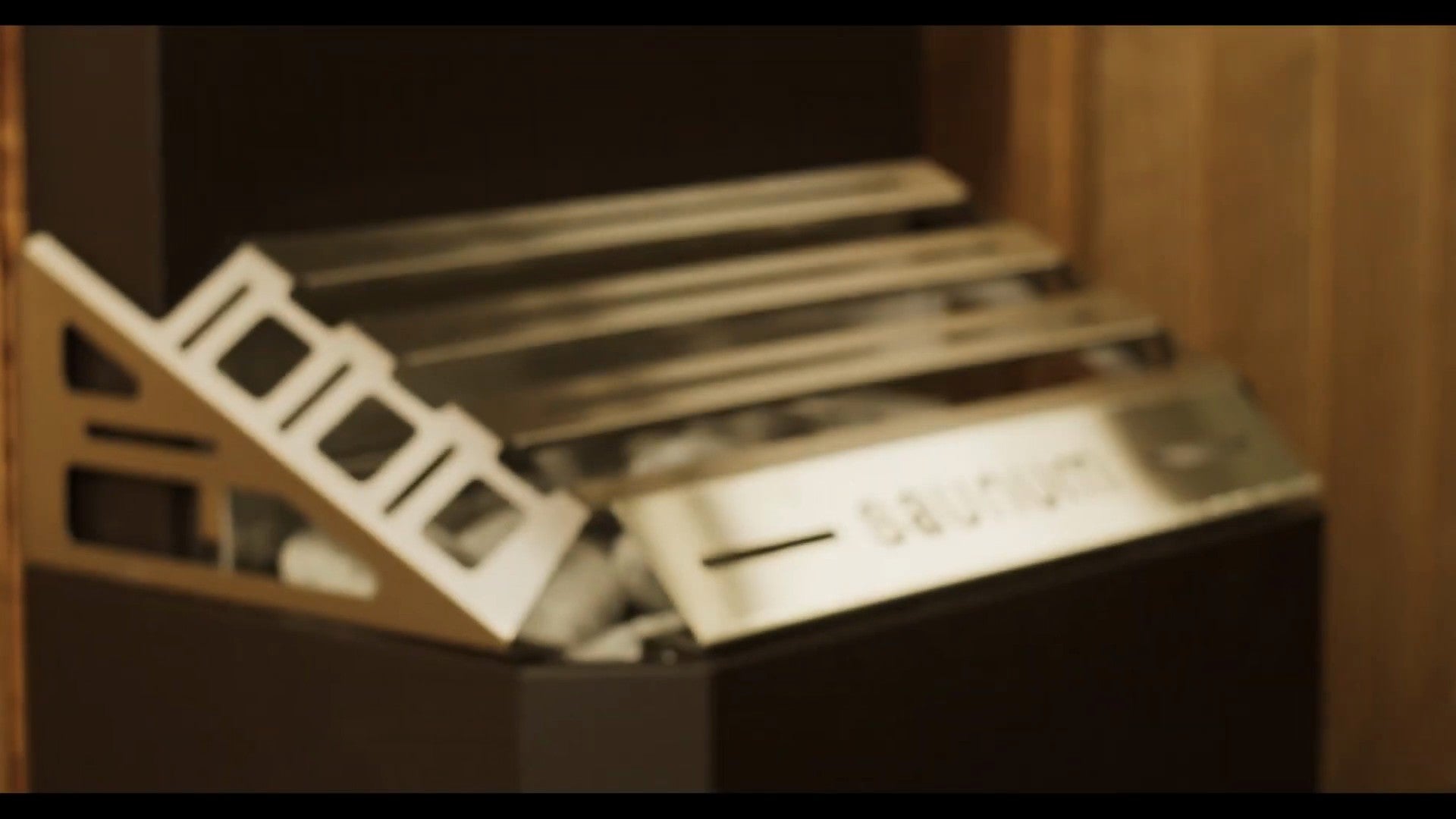 Saunum Air sauna heater installation, video by Saunum