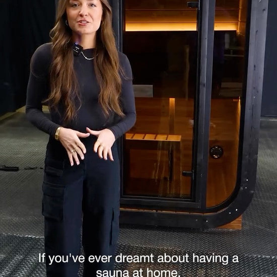 SaunaLife CL3G Cube Series 2-Person Outdoor Sauna Kit, product walkthrough video