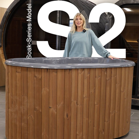SaunaLife S2 Package Soak Series 2-Person Cold Plunge Tub with Chiller, product walkthrough video