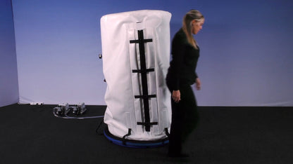 Summit to Sea Dive Vertical hyperbaric chamber setup, video by Summit to Sea