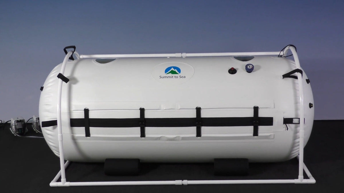Summit to Sea Grand Dive hyperbaric chamber setup, video by Summit to Sea